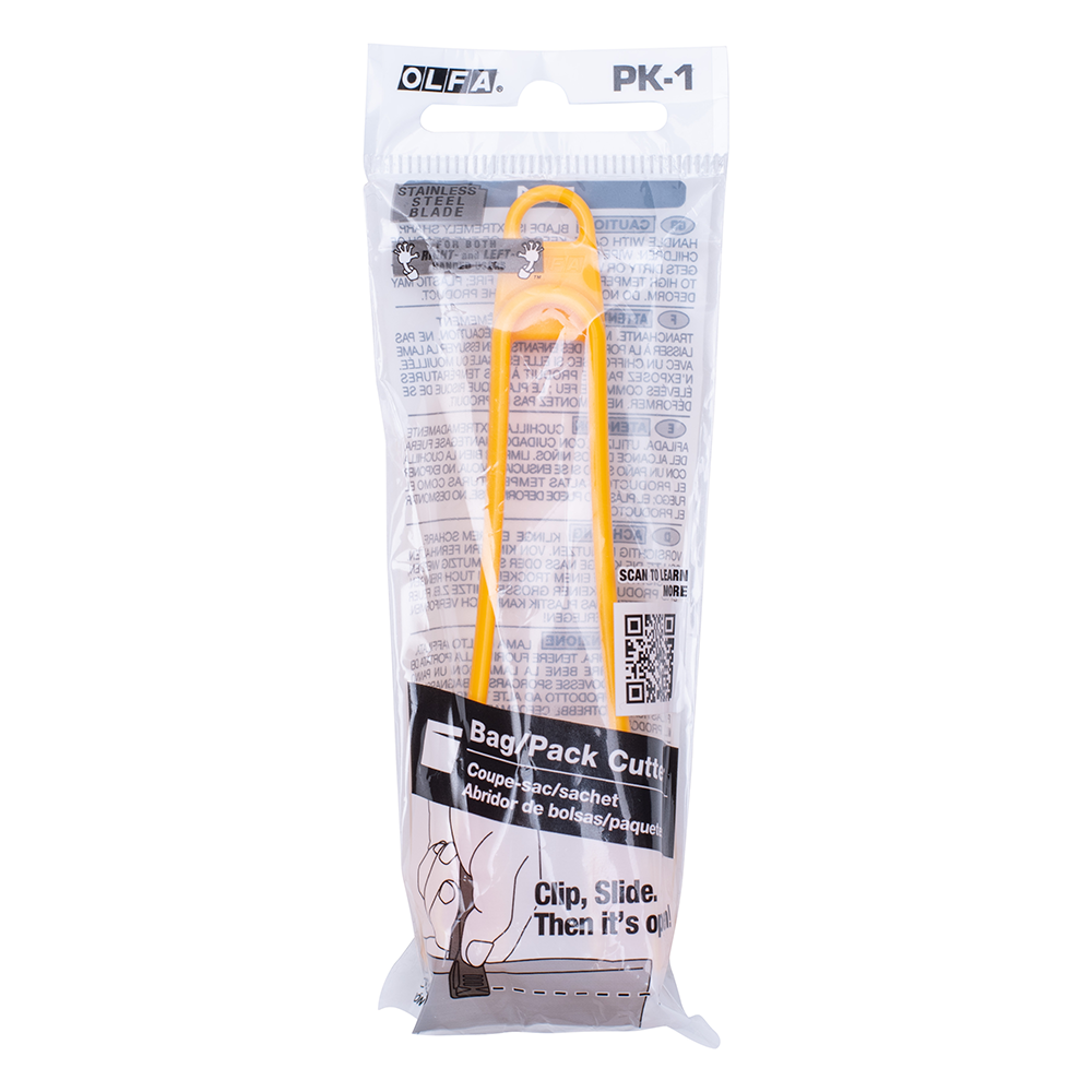 Cuchillo Tipo Pinza Abre Bolsas y Paquetes