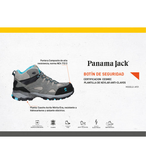 BOTIN PANAMA JACK PJ512GDKTC