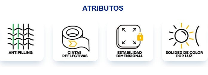 Micropolar Con Cinta Reflectiva Hombre