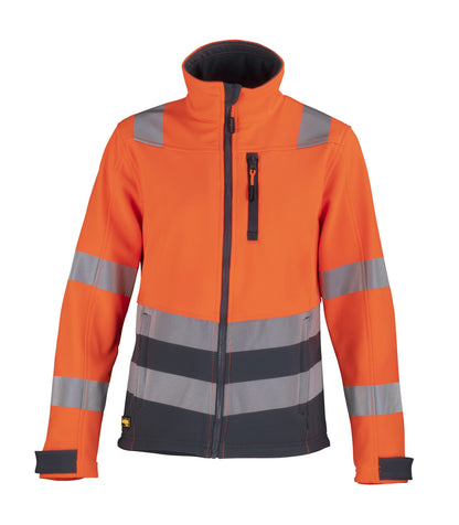 Chaqueta Softshell Hi-Vis Clase 2 Manga Larga Mujer