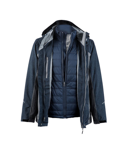 Parka 3 en 1 Desmontable Secuoya Manga Larga Hombre