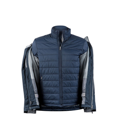 Parka 3 en 1 Desmontable Secuoya Manga Larga Hombre