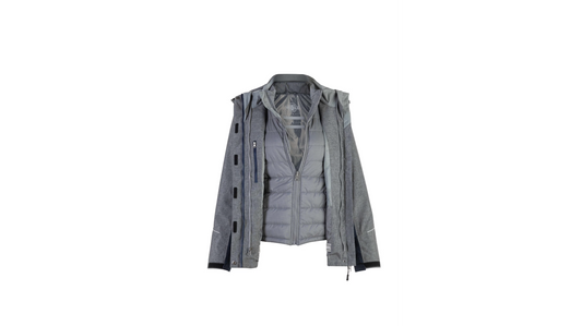 Parka 3 en 1 Desmontable Secuoya Manga Larga Mujer